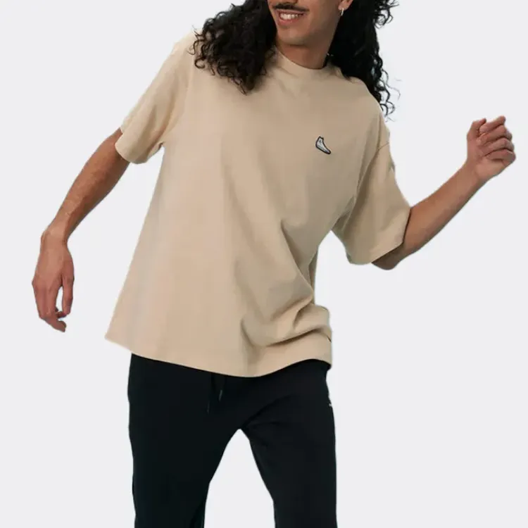 Converse SNEAKER PATCH T Shirt Unisex Khaki-2