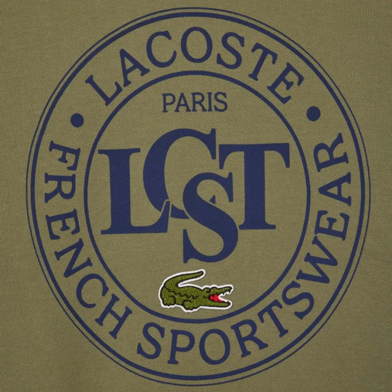 LACOSTE Logo Crewneck Sweater-4