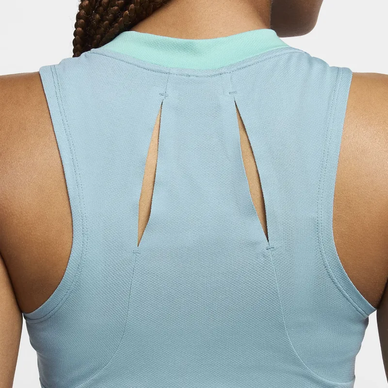 Nike Court Advantage Tank Tops Women's Denim Green-3