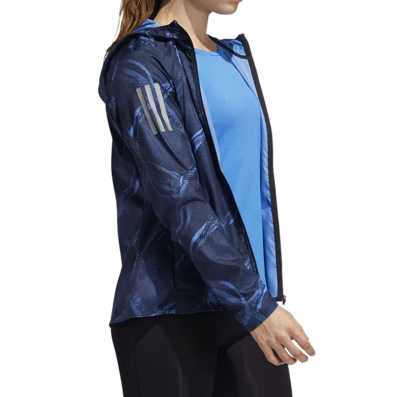 Adidas W Own The Run Jackets & Coats Women's Marine Blue-4
