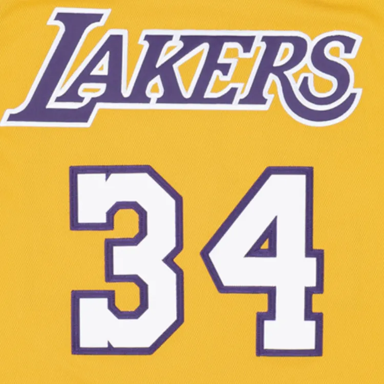 Mitchell Ness 'LA Lakers 00 Shaquille O'Neal' Authentic Jersey Vest Top-2