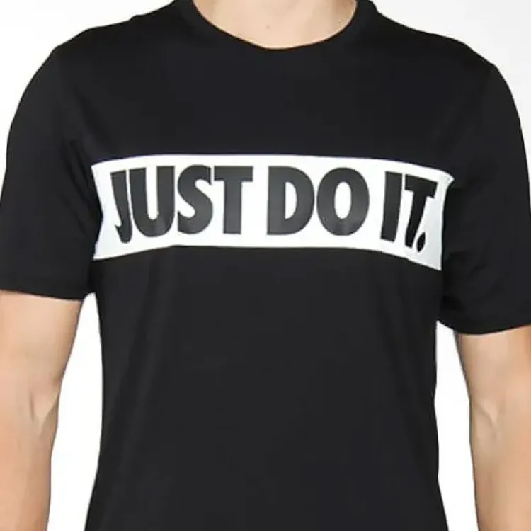 Nike T Shirts Men Black-4