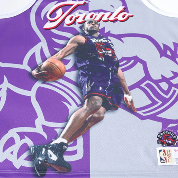Mitchell & Ness Basketball Jersey Unisex Purple-2
