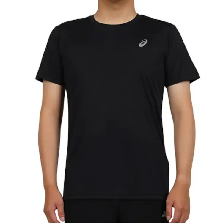 Asics T Shirts Men Black-2