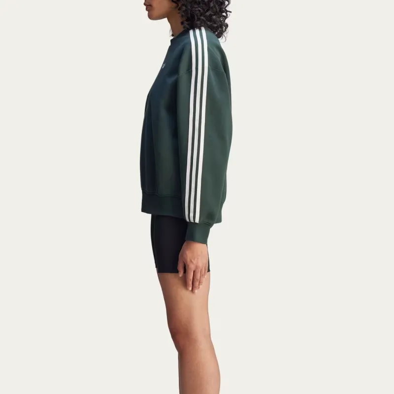 Adidas X Sporty & Rich Women's Sweatshirt Shadow Green-3