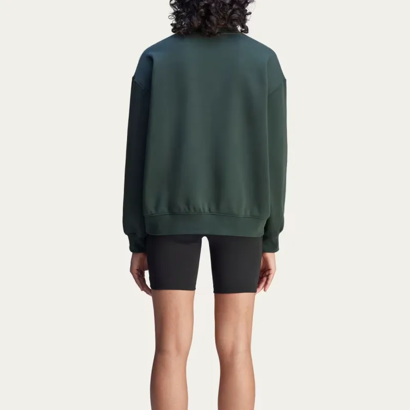 Adidas X Sporty & Rich Women's Sweatshirt Shadow Green-2