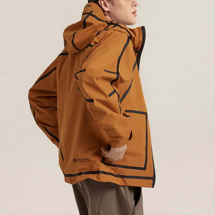 SALOMON Slate Jackets Coats Men's Orange-6