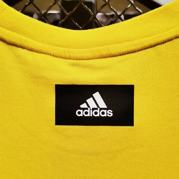 Adidas T Shirts Men Yellow-4