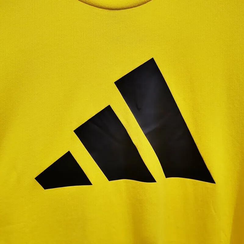 Adidas T Shirts Men Yellow-3