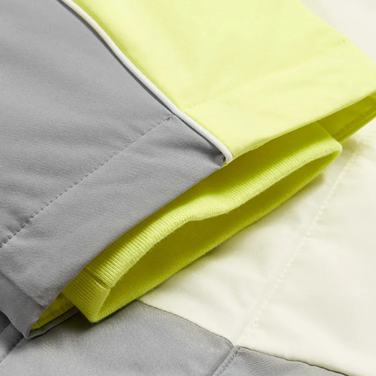 FILA FUSION FOB Series Puffer Jacket Unisex Fluorescent Yellow Jade-4
