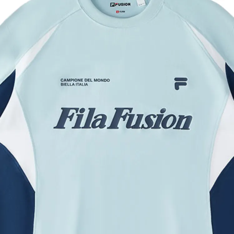 FILA FUSION LIFEFOB T Shirt Unisex Light Teal-2