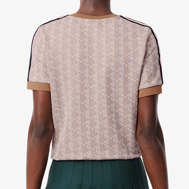 LACOSTE T Shirts Women's Pink-2