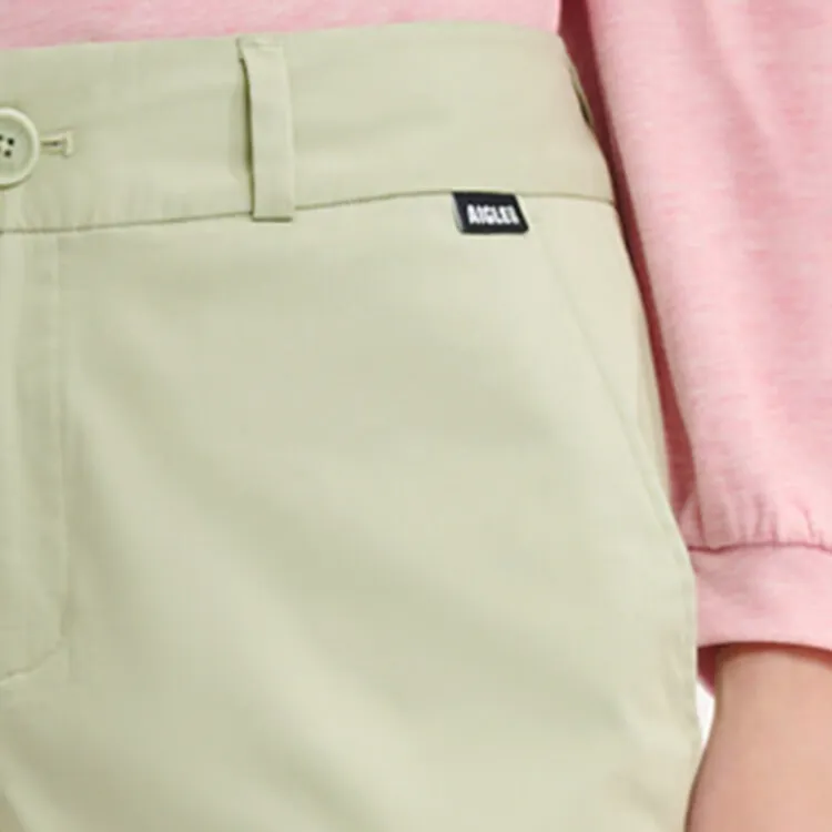 AIGLE Casual Pants Women's Turquoise Nouveau Green-3