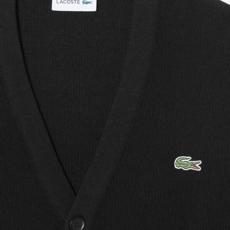 LACOSTE Knitwear Men Black-4