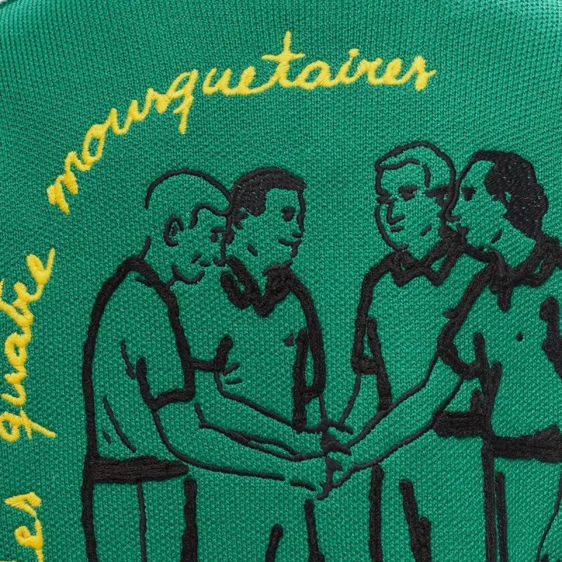 LACOSTE Logo jacquard Polo Shirt-4