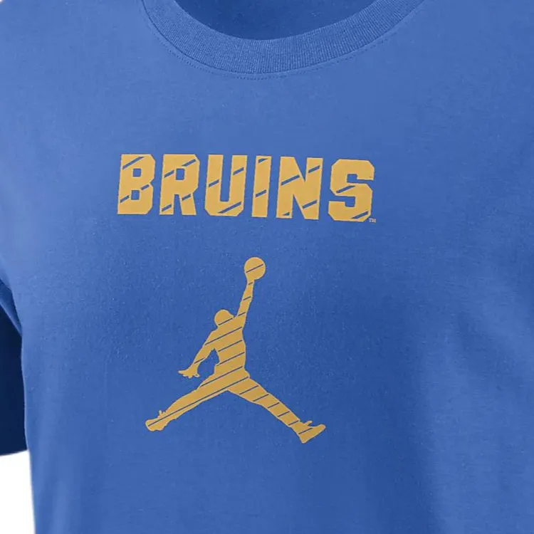 Jordan Ucla Bruins Campus Mascot Men's Jordan College T Shirt-2