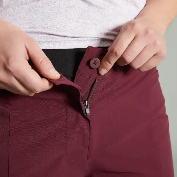 DECATHLON Casual Shorts Women's Burgundy-2