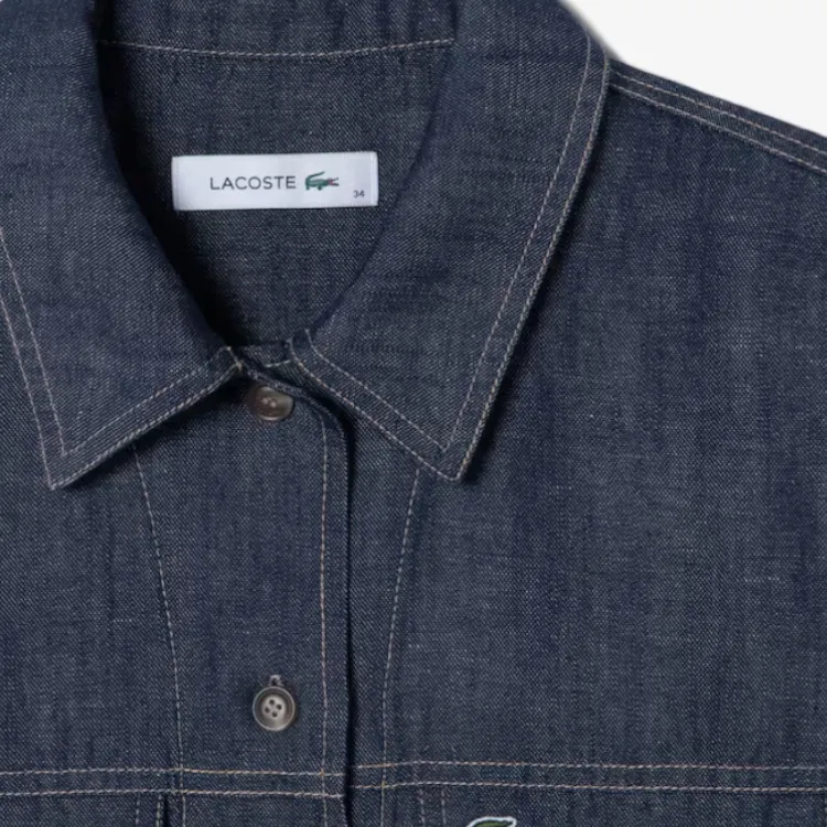 LACOSTE Shirts Women's Blue-1