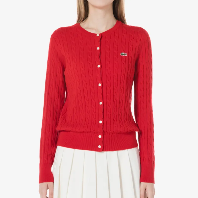 LACOSTE Sweaters Women's Red-2