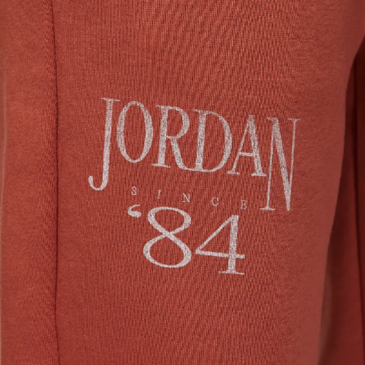 Jordan Brooklyn Fleece Knitted Sports Pants Women's Orange-4