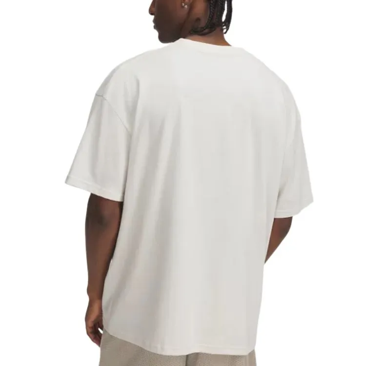 Under Armour Branded SS25 T Shirt Men's Peak White/City Khaki-2
