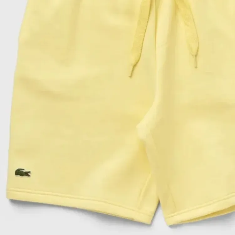 LACOSTE Casual Shorts Men's Yellow-3