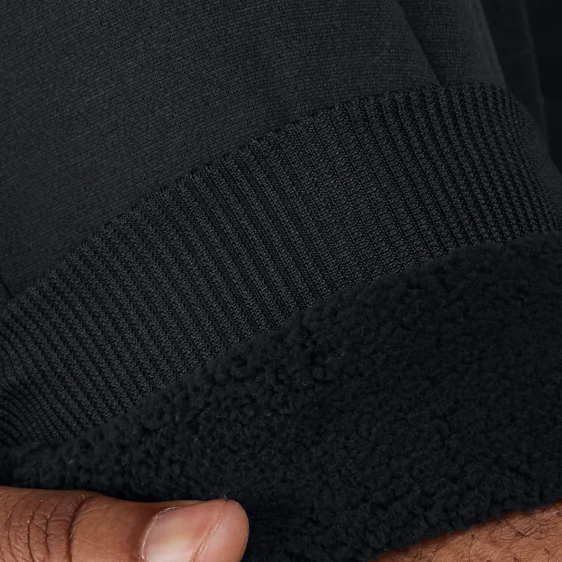 Under Armour FW24 Fleece Pro Knitted Sweatpants Men's Black-3