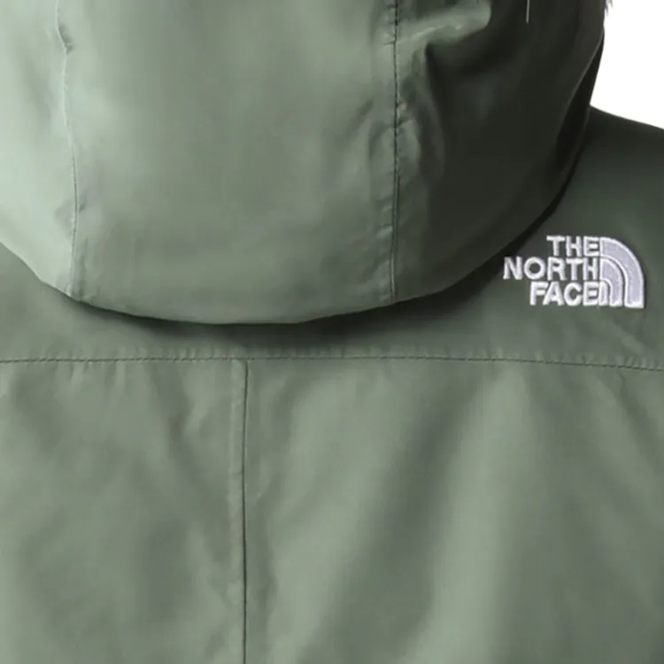THE NORTH FACE Zaneck W RECYCLED THYME Parka Coat Women's Green-3