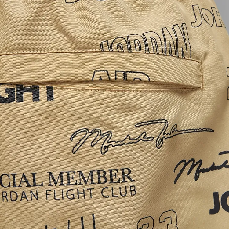 Jordan Flight MVP Casual Shorts Men Khaki-4