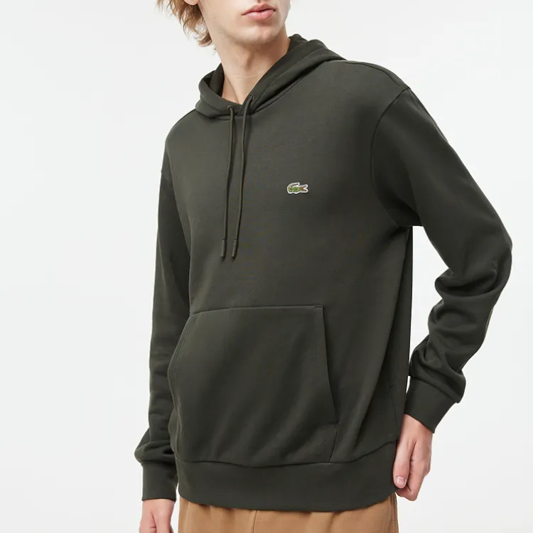 LACOSTE Sweatshirt Men's Brown Green-3