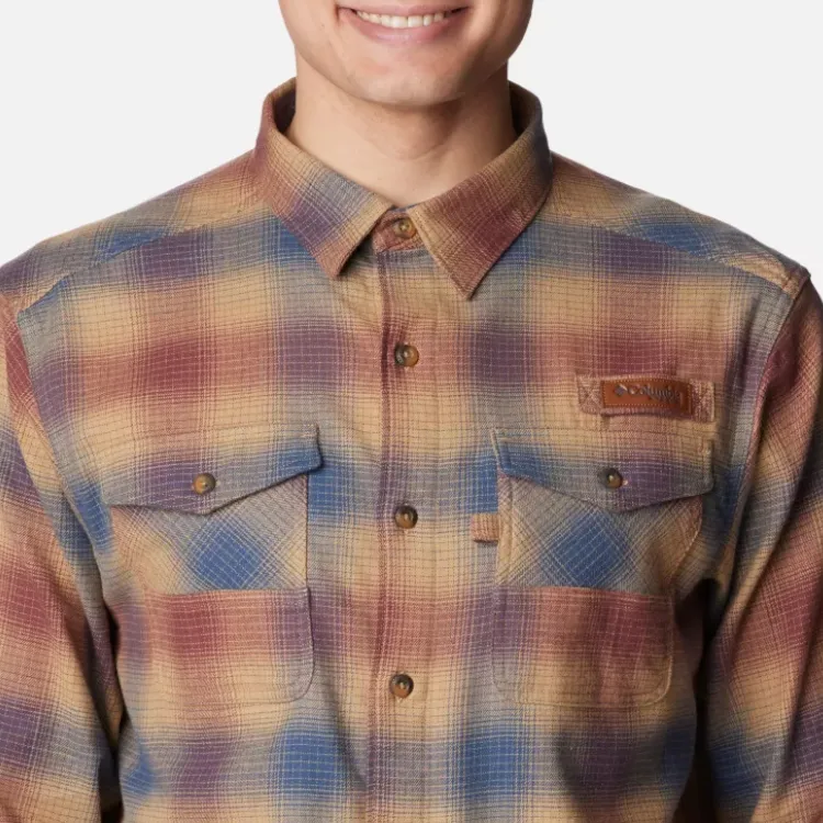Columbia Shirts Men Zinc Plaid Fabric-3