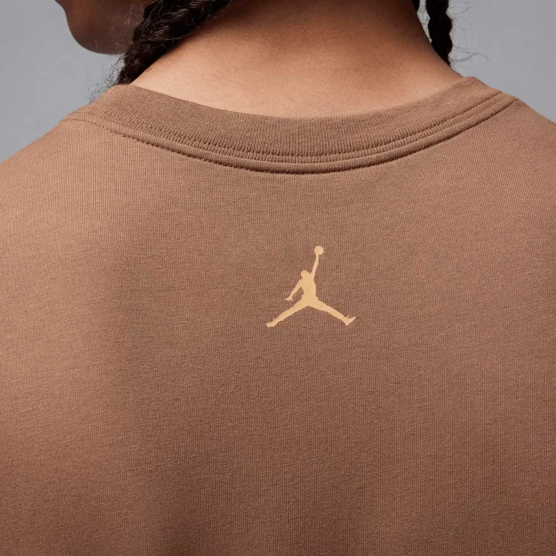 Jordan Jumpman MVP T Shirt Men's Ancient Brown-3
