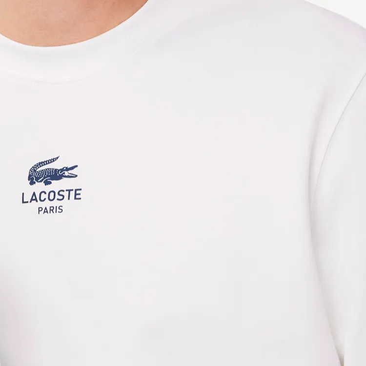 LACOSTE Logo Printed Crewneck Sweatshirt-2