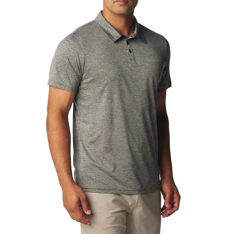 Columbia Hike Polo Shirt Men's Gray-2