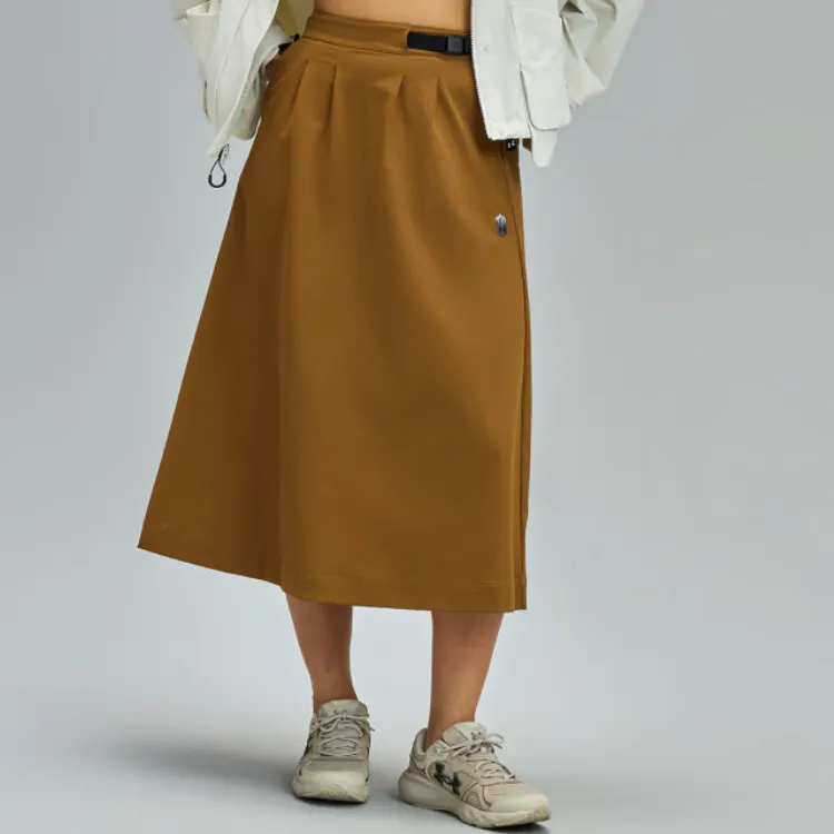 Under Armour Casual Long Skirts Women's Suburban Coyote Brown-2