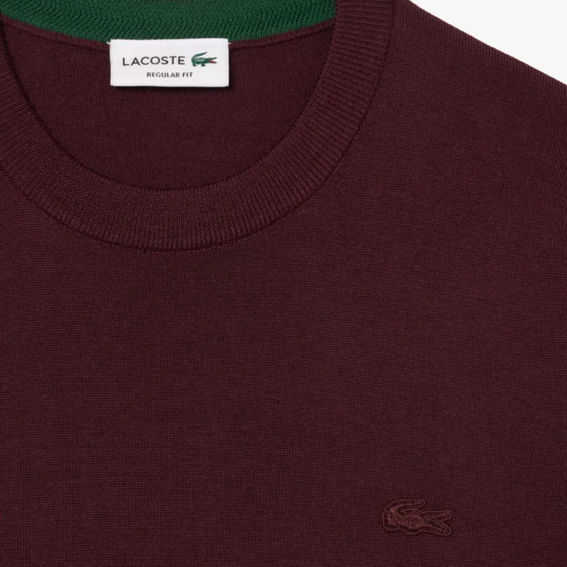 LACOSTE Crocodile patch Sweater-3