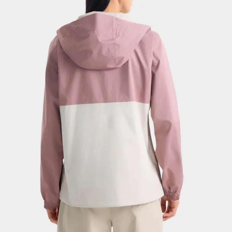 Columbia Waterproof, Thermal, And Windproof Windbreaker Jacket Women's Pink/White-3