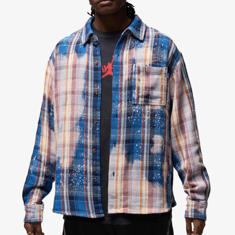 Awake Ny X Jordan Men's Flannel Shirt-2
