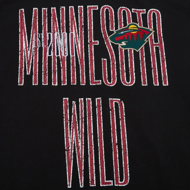Mitchell & Ness x NHL T Shirt Men's Black-3