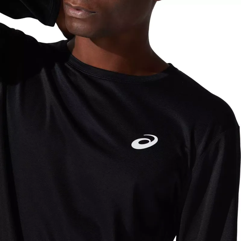Asics CORE LS TOP T Shirt Men's Black-4