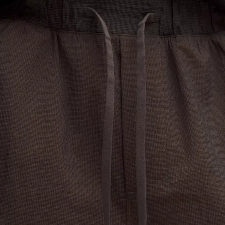 Lululemon x SLNSH Mesh PanelledWovenAir™ Collection Sports Pants Men's Stoney/True Tangerine-4