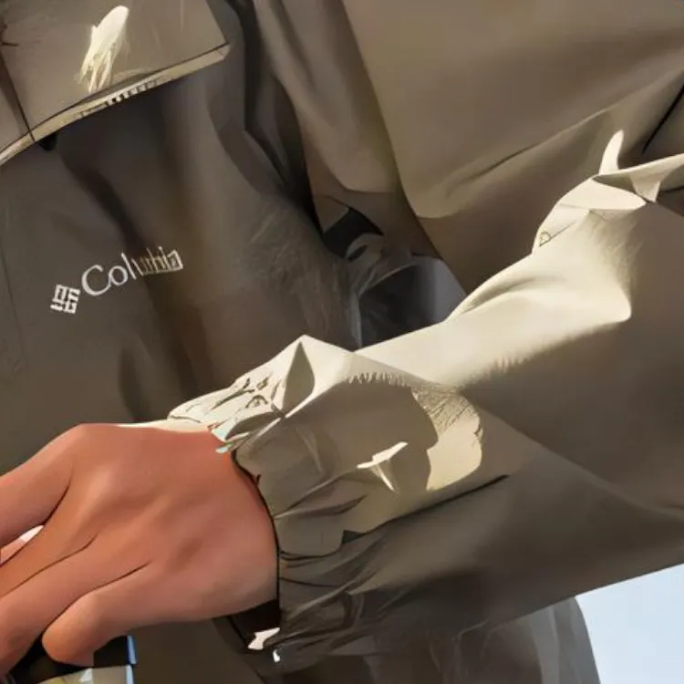 Columbia Sportswear SS25 Waterproof And Windproof Windbreaker Jacket Unisex Beige-3