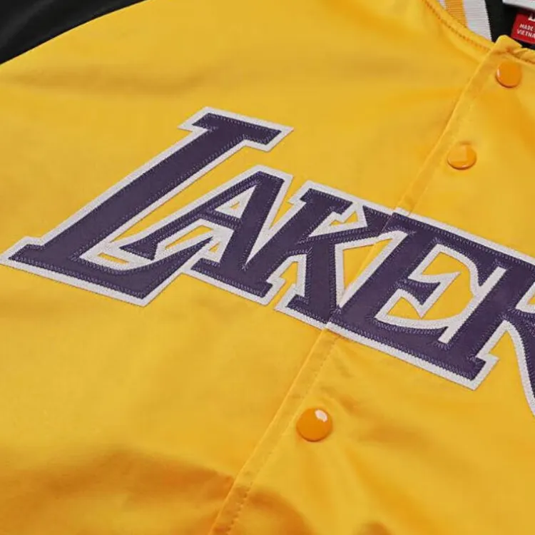 Mitchell & Ness x NBA Los Angeles Lakers Jacket Men's Yellow-2