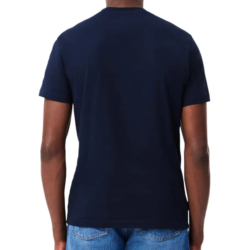 LACOSTE T Shirt Men's Marine Blue-3