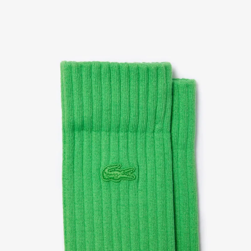 LACOSTE Mid-Calf Socks Unisex 3 Pack-2