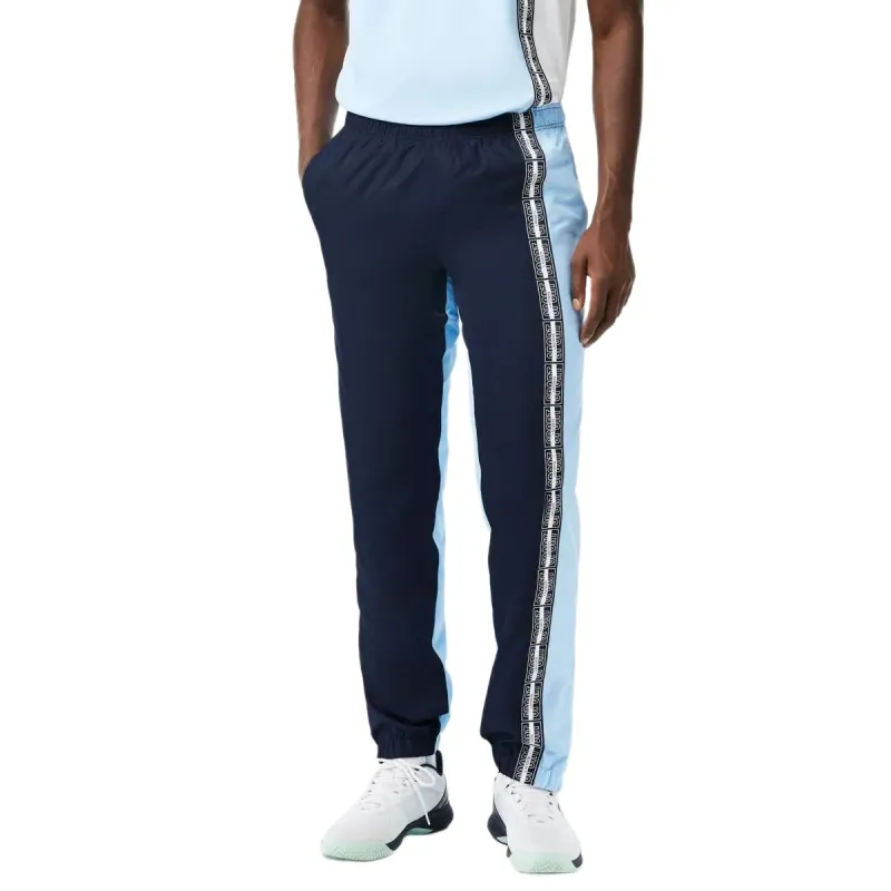 LACOSTE Logo tape Cotton Track Pants-2