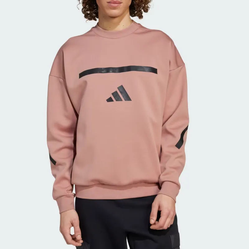 Adidas SS25 Sweatshirt Women's Light Brown-1