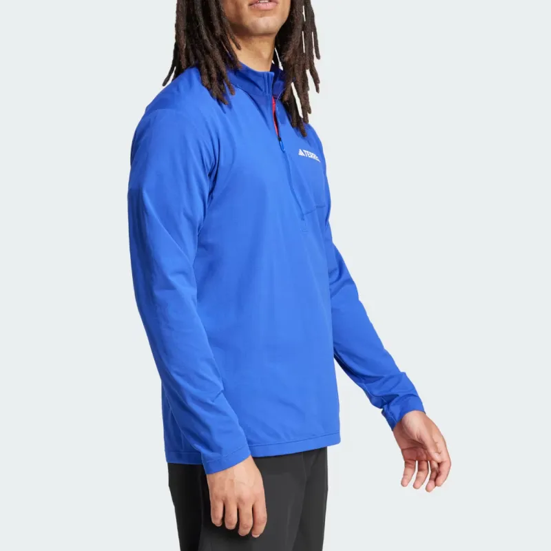 Adidas Free Shipping With AdiClub Terrex Multi Climacool 1/2 Zip Long Sleeve Tee-3