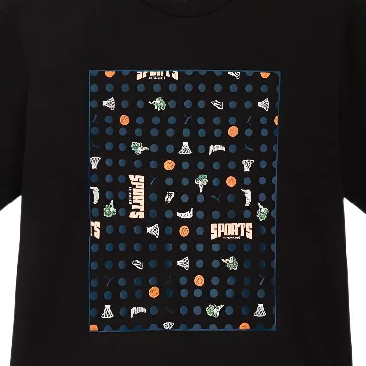 PUMA Super Puma T Shirt Men's Black-2
