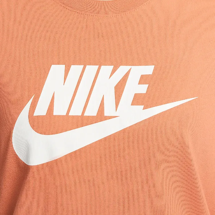 Nike Sportswear Essentials Series Regular T Shirt Women's Soft Orange-4